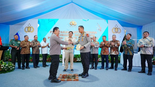 Kapolri Resmikan Groundbreaking Program Perumahan Subsidi untuk Anggota Polri dan PNS Polri ` Foto Istimewa